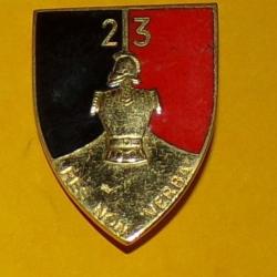 23&deg; Bataillon du G&eacute;nie, &eacute;mail, dos lisse, FABRICANT FIA EDIT , HOMOLOGATION 3117 , ETAT  VOIR PHOTO