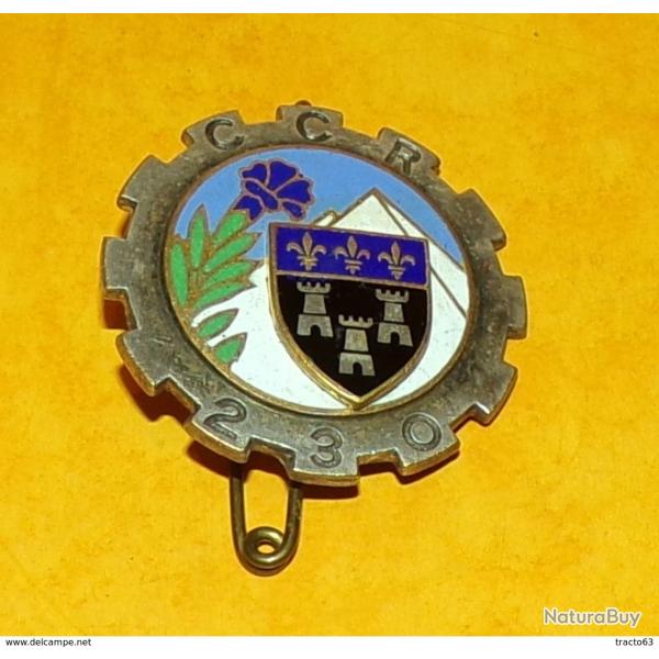 230� Compagnie de Circulation Routi�re, �mail, relief, FABRICANT DRAGO PARIS ,HOMOLOGATION 1946, ETA