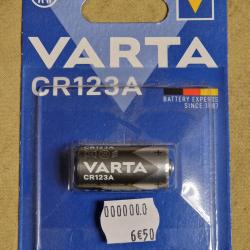 Pile CR123A Varta Lithium - HILMAR SUPER DESTOCK !!!