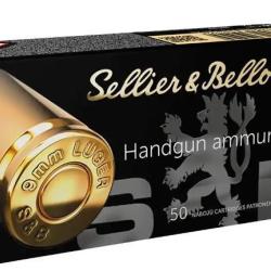 Sellier & Bellot FMJ 9x19 124grs 8.0g x500