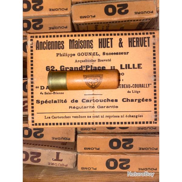 Lot cartouche de collection - calibre 20