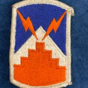 Losange de bras GRET 801 Transmissions Groupe Régional Mle 1945 ORIGINAL PATCH