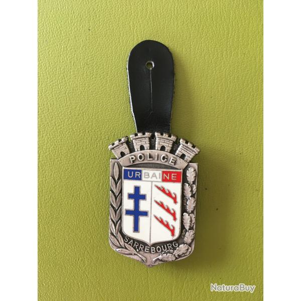 Insigne Police Urbaine Sarrebourg