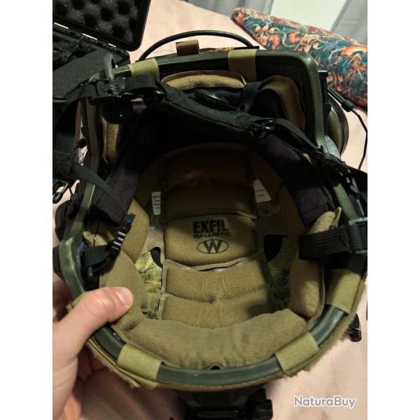 Team Wendy Exfil balistique 2.0 - PVS7d Gen 3 Green phosphore