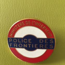 Insigne Police des Fronti&egrave;res - Minist&egrave;re de l'Int&eacute;rieur