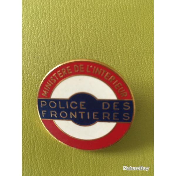 Insigne Police des Fronti�res - Minist�re de l'Int�rieur