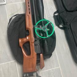 Carabine AGT Vulcan 2 tactic + lunette nikko stirling diamond, field target