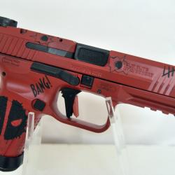 Pistolet semi-automatique CANIK TP9 SF ELITE Custom DEADPOOL - Cal. 9x19