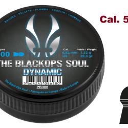 Plombs Black Ops SOUL  DYNAMIC   - Cal. 5.5 mm  X 200