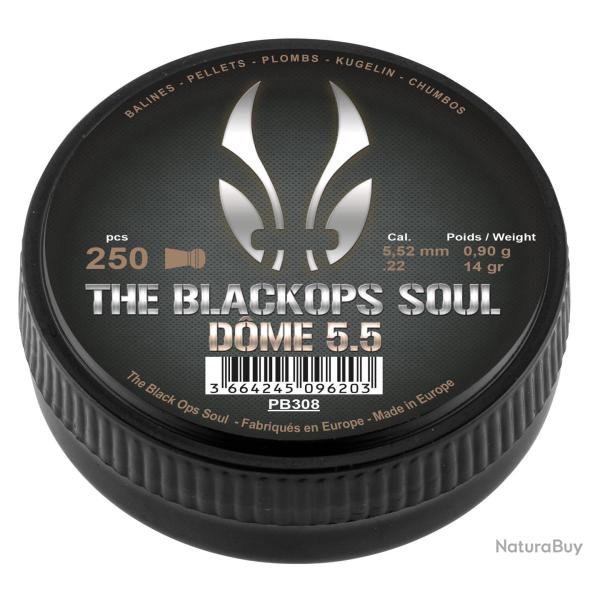 Plombs Black Ops SOUL  DOME   - Cal. 5.5 mm  X 250