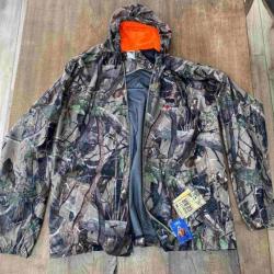 Vest pluie camoufl&eacute;e - fin de stock 4 XL et 5 XL - super produit