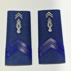Fourreaux Gendarmerie D&eacute;partementale (vendu &agrave; la paire) Brigadier Rigide
