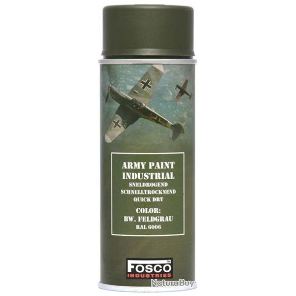 Bombe de Peinture militaire sechage rapide - 400ml Feldgrau