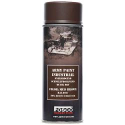Bombe de Peinture militaire sechage rapide - 400ml Mud Brown