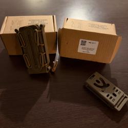 Poche Scorpion Soft Shell pour chargeur type 9mm WOSPORT Tan x2