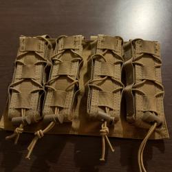 Carrier Panel Poche Open Top Chargeur SMG Delta Tactics - Coyote