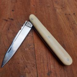 Joli Couteau LE ROUENNAIS  Manche en OS