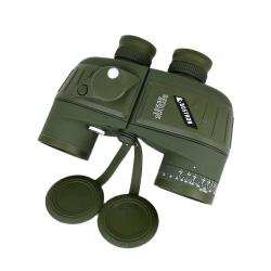 Jumelles 10x50 Marine Etanches IPX7 Boussole Telemetre Integre Navigation Chasse Ornithologie