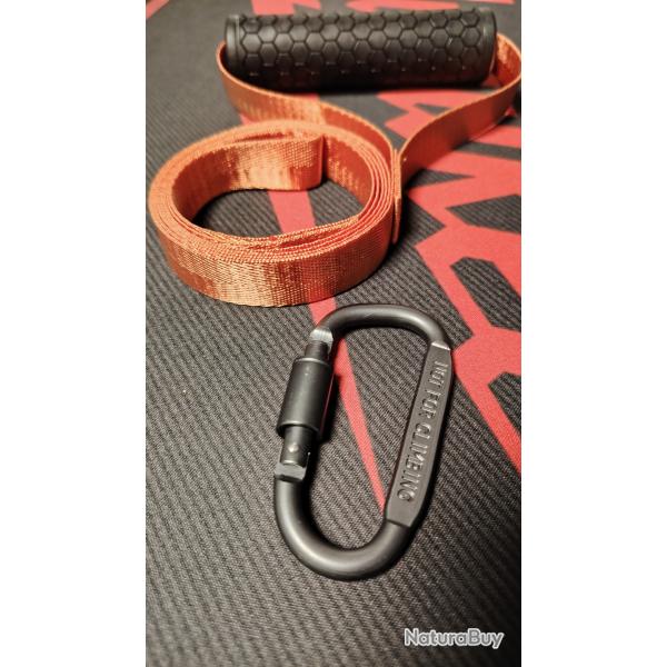 kit harnais de chasse avec mousqueton