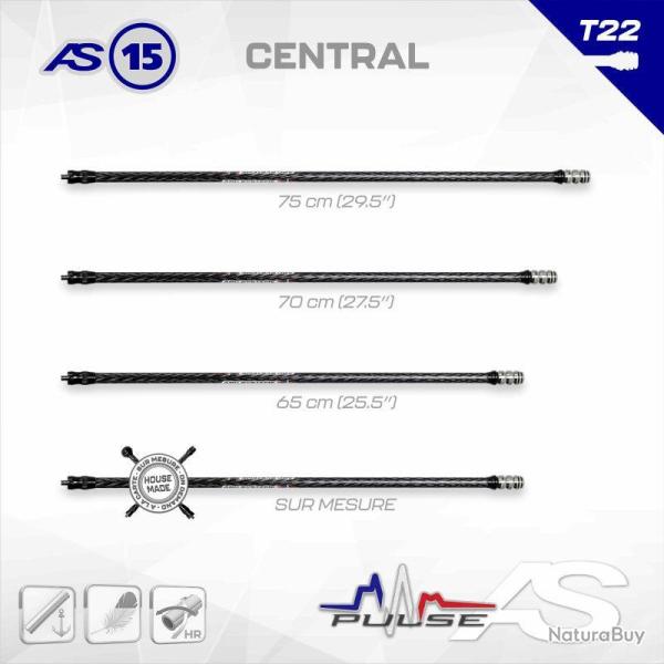 ARC SYSTEME - Central PULSE 15 65cm (25.5")