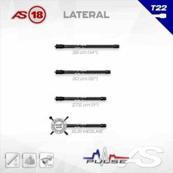 ARC SYSTEME - Lat&eacute;ral PULSE 18 22 mm 35cm (14")