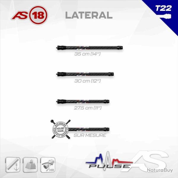 ARC SYSTEME - Lat�ral PULSE 18 22 mm 30cm (12")