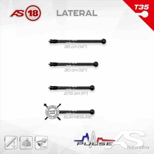 ARC SYSTEME - Lat�ral PULSE 18 35 mm 30cm (12")