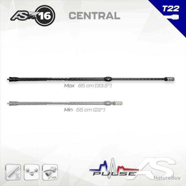 ARC SYSTEME - Central PULSE X-16 22 mm