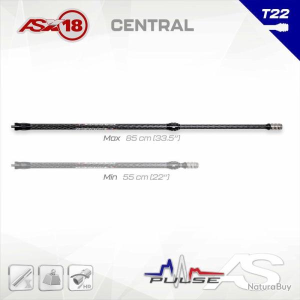 ARC SYSTEME - Central PULSE X-18 22 mm