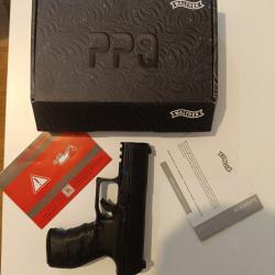 Pistolet Walther PPQ M2 GBB Gaz Blowback Umarex VFC - Noir