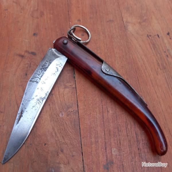 Couteau AGOUTI MADE IN FRANCE Manche en R�sine