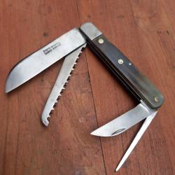 Couteau R&eacute;gional CHARRETIER 32 DUMAS AINE 4 Pi&eacute;ces Manche en Corne