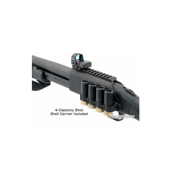 Rail Picatinny et porte cartouches pour Maverick 88 / Mossberg 500 - 590 - UTG
