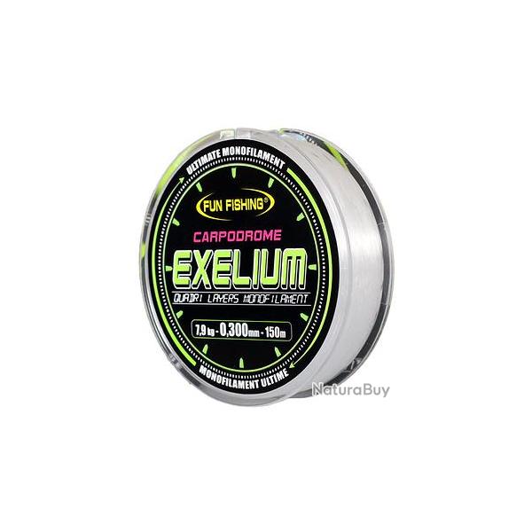 Monofilament Exelium Funfishing 150m 0,200mm / 3,7 kg