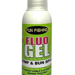 Fluo Booster Gel Fun Fishing 125ml Hemp Bun Spice