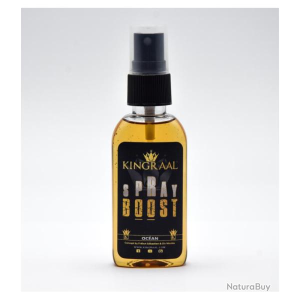 Spray Boost Oc�an 55ml Kingraal - Booster d'Attractant Liquide pour App�ts Carpe
