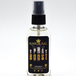 Spray Boost Coconut 55ml Kingraal - Booster Attractant Liquide Noix de Coco Carpe