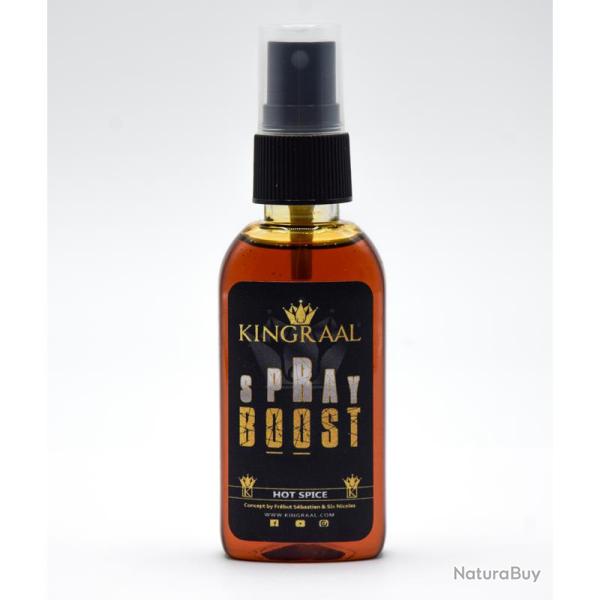 Spray Boost Hot Spice 55ml Kingraal - Booster Attractant �pic� pour App�ts Carpe