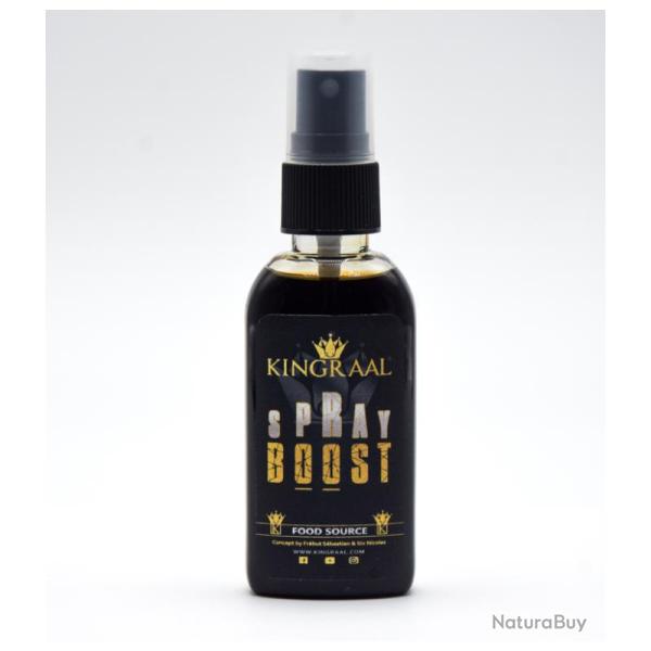 Spray Boost Food Source 55ml Kingraal - Booster Attractant Carpe