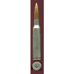 6.5 x 55 KRAG Mle 1894 (Mauser) - marquage : RANO 2 A 7 - &eacute;tui laiton &eacute;tam&eacute; - balle cuivre pointue