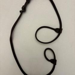 Bretelle lasso en cuir