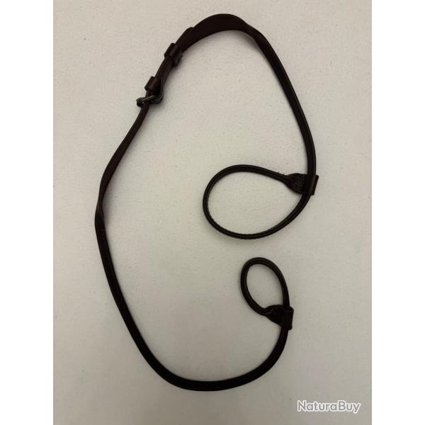 Bretelle lasso en cuir