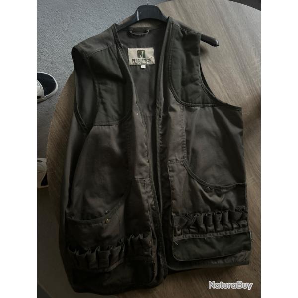 Carnier de chasse �tat proche du neuf de marque percussion taille L