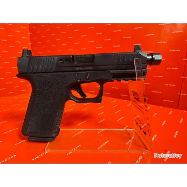 Pistolet Polymer 80 PFC 9 "canon filet�" 9X19