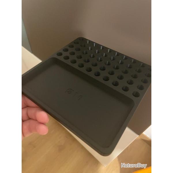 Plateau de rechargement de couleur noir Diam�tre 10 pour 9 mm parabellum