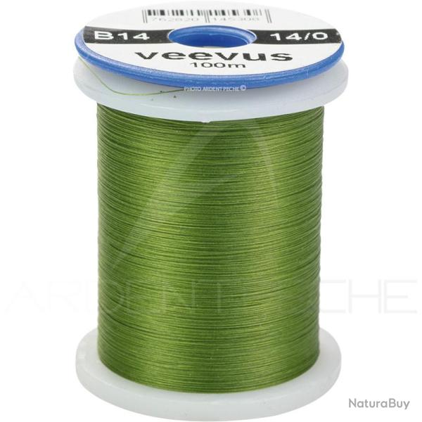 Fils de montage VEEVUS 14/0 Olive