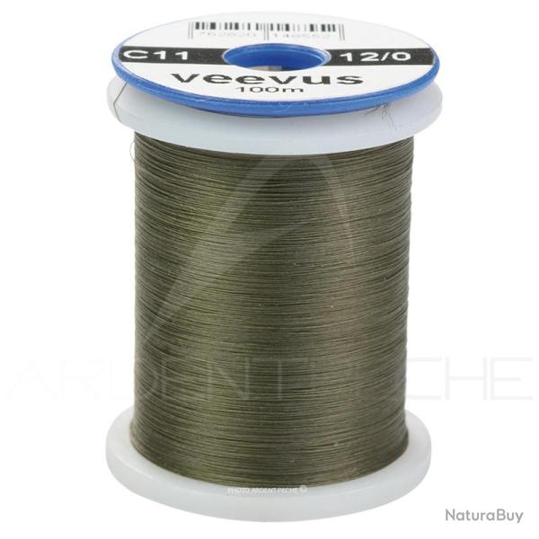 Fils de montage VEEVUS 12/0 Olive fonc�