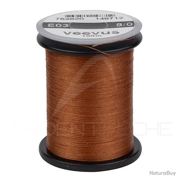 Fils de montage VEEVUS 8/0 (E03) marron rouille