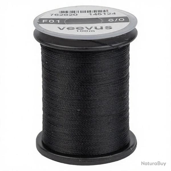 Fils de montage VEEVUS 6/0 (F01) Noir