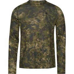 T-SHIRT SEELAND ACTIVE CAMO L/S TAILLE L NEUF